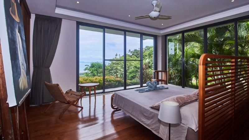 Architecturally Stunning Villa with Spectacular Ocean and Mountain View