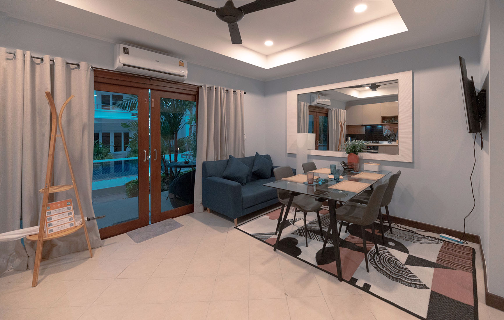 Kalara Gardens – 2 Bedroom Townhouse with Communal Pool in Bangrak for sale: Kalara Gardens – 2 Bedroom Townhouse with Communal Pool in Bangrak for sale