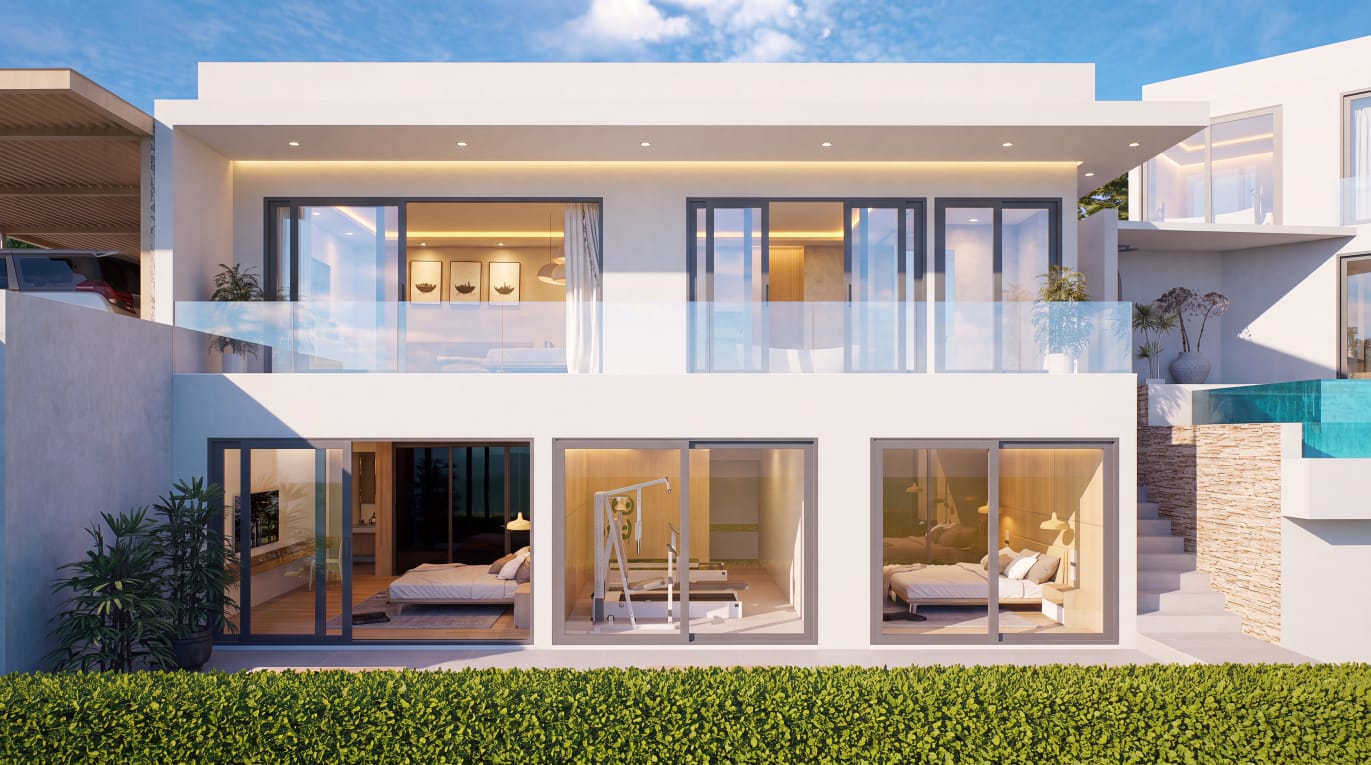 Tesoro Valley – Off Plan 2 to 4+1 Bedroom Seaview Pool Villa in Bang Makham for sale: Tesoro Valley – Off Plan 2 to 4+1 Bedroom Seaview Pool Villa in Bang Makham for sale