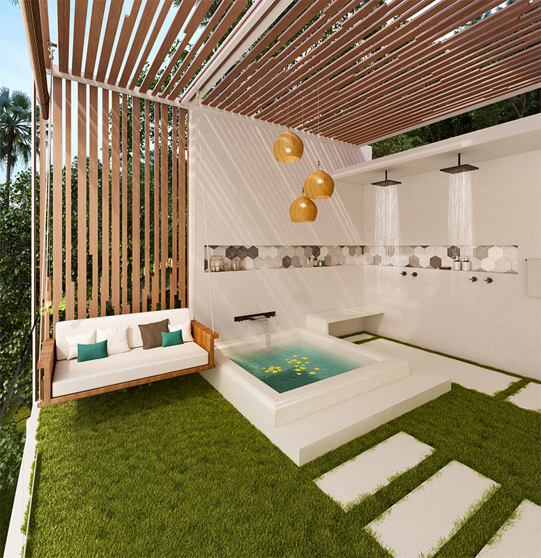 (SOLD) Pacific Palisade - Contemporary Tropical 6 to 7 Bedroom Seaview Pool Villas in Bang Por 