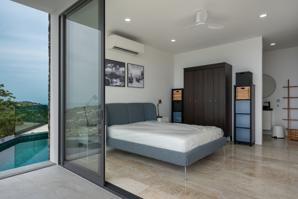 Modern 4 Bedroom Seaview Pool Villa in Plai Laem for sale