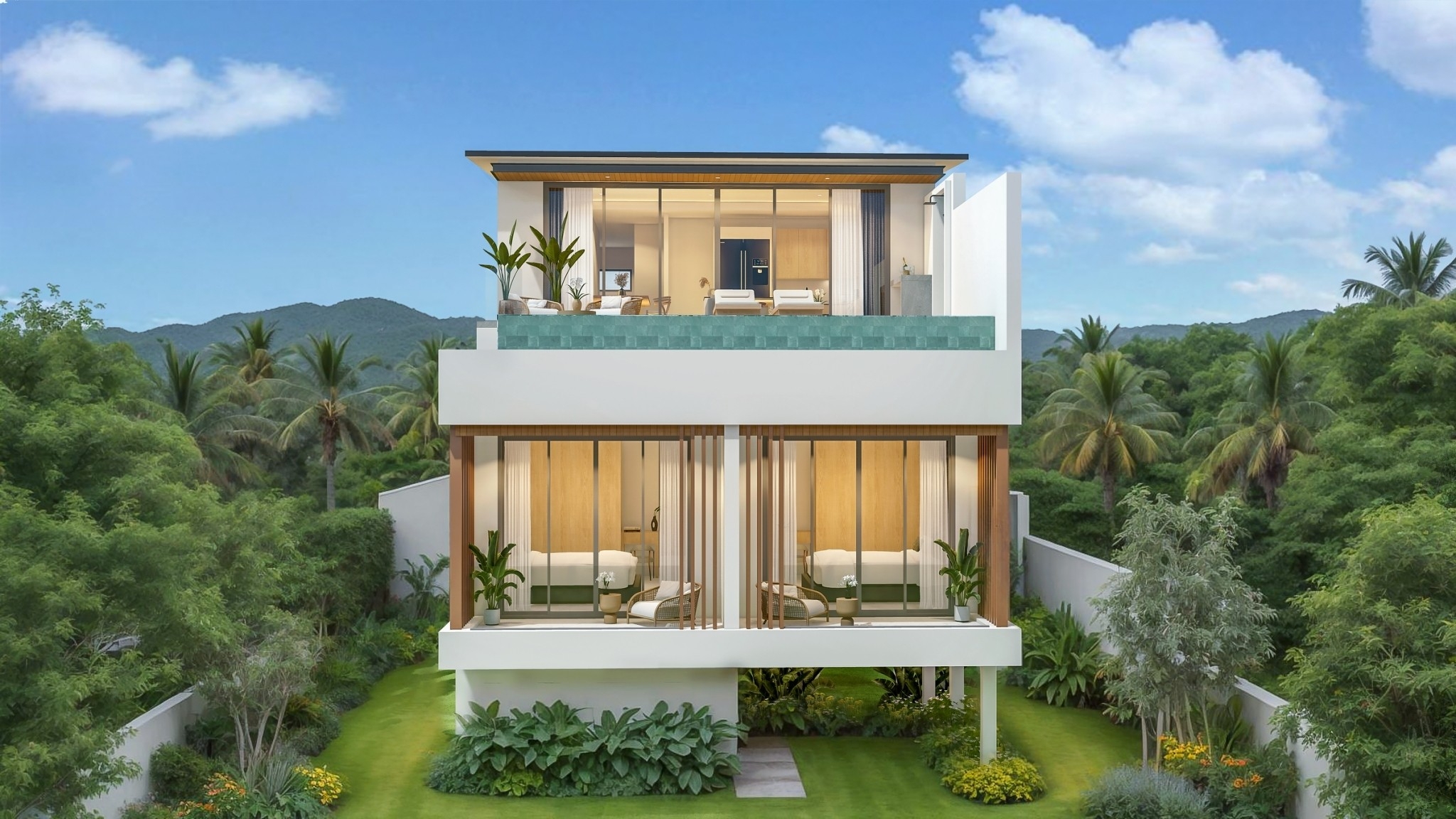 Paragon Phase 2 - 3 Bedroom Seaview Pool Villa in Fishermen’s Village for sale