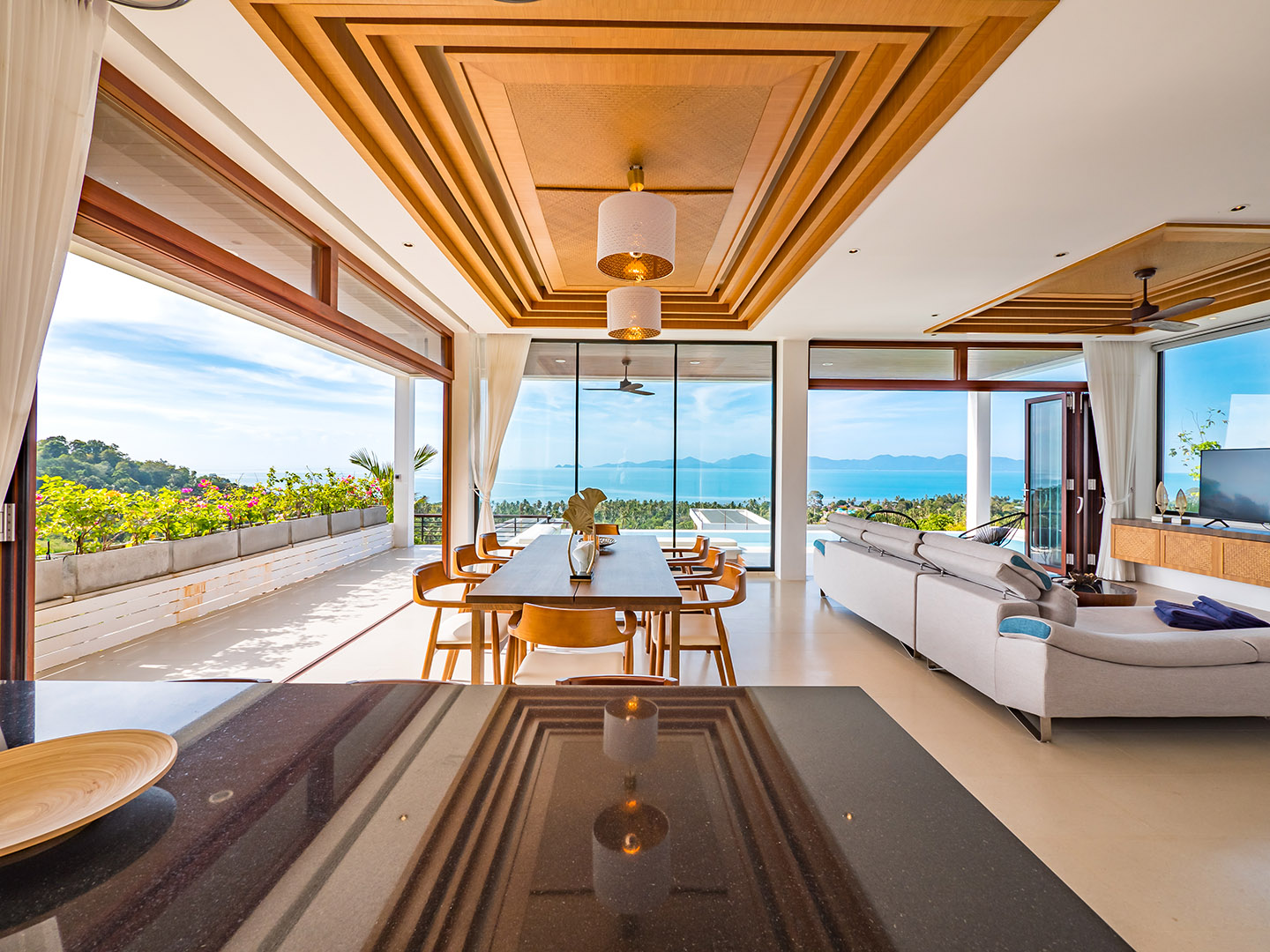 (PRICE REDUCED!) Darika Residence B5 - Dazzling 4 Bedroom Seaview Pool Villa in Bang Por for sale