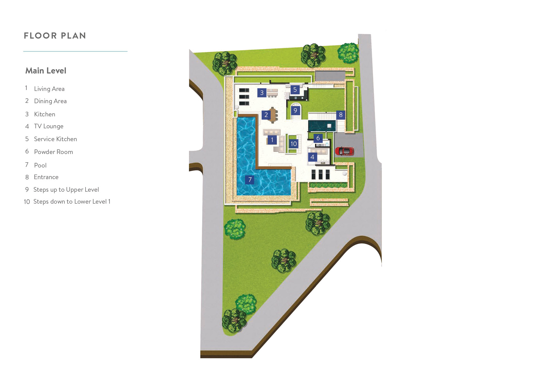Samujana 21 - Masterpiece 6 Bedroom Pool Villa in Choeng Mon for sale