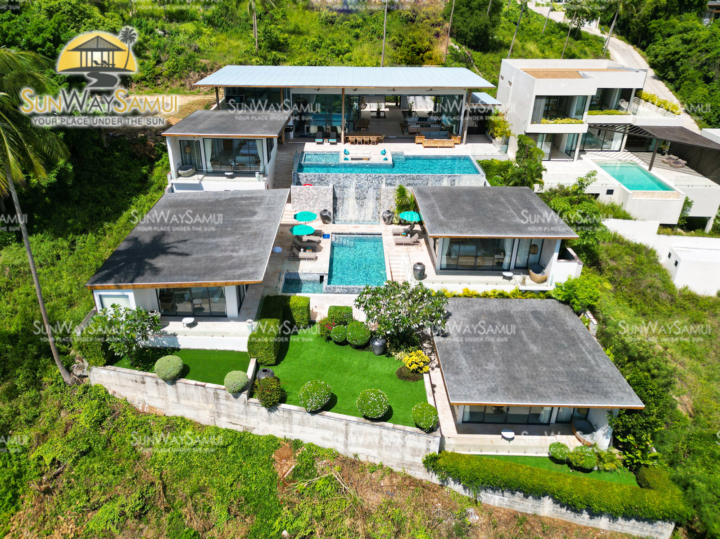 Villa Asi – Astonishing 6 Bedroom Seaview Pool Villa in Chaweng for sale