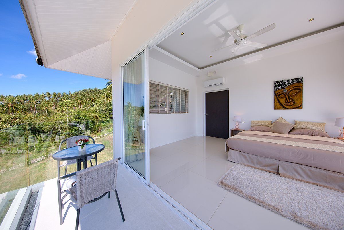 (SOLD) Villa White Lotus - Luxury 7 bedroom Seaview Villa in Maenam for sale