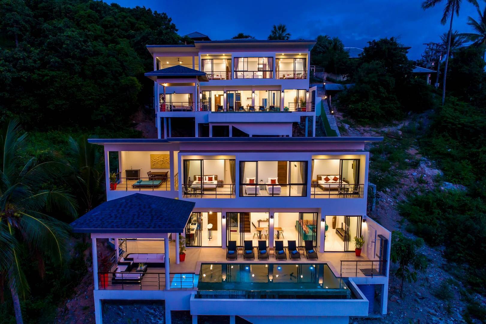 Alluring 4 Bedroom Seaview Pool Villa in Maenam for sale