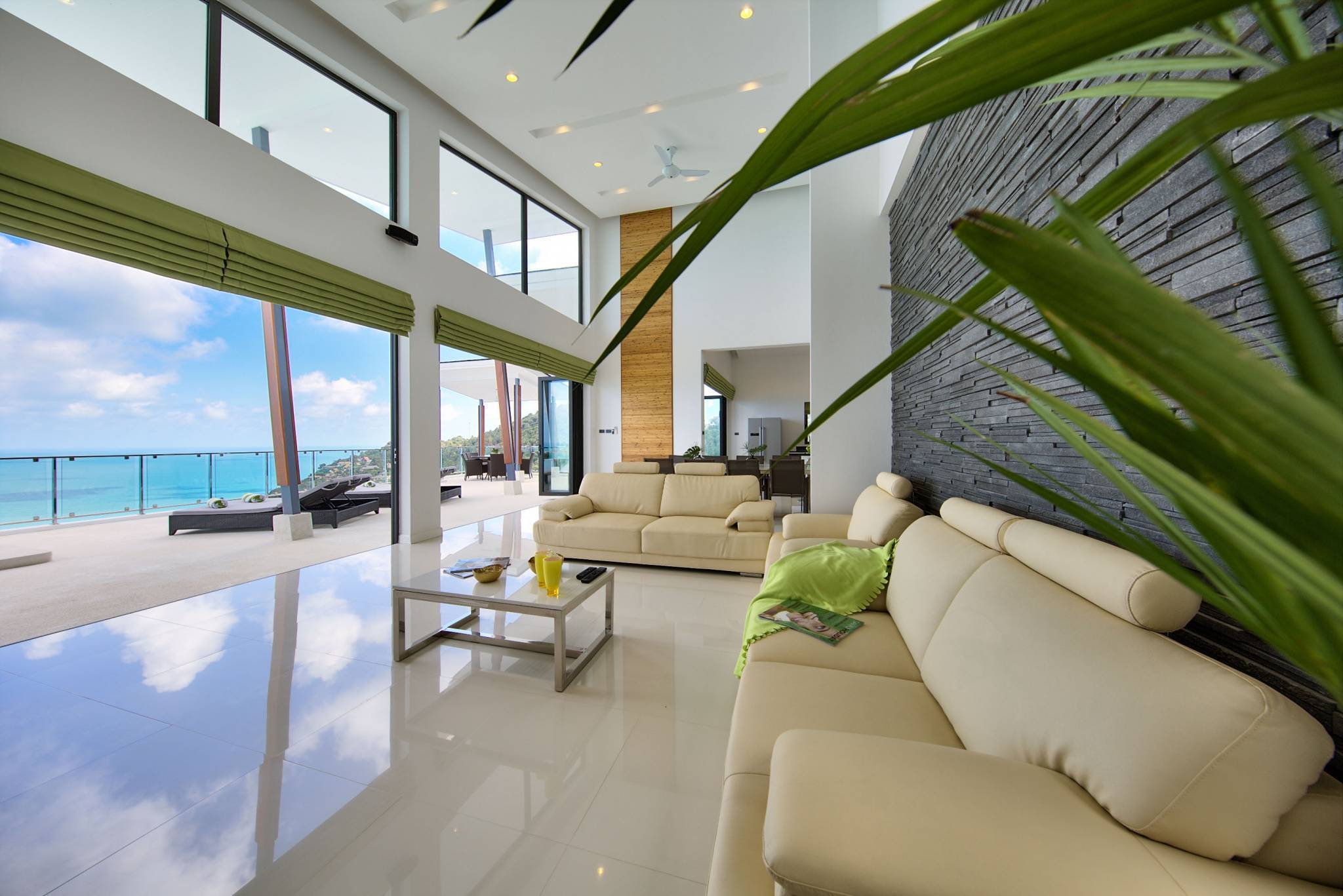 Four Bedroom Award Winning Sea View Villa for Sale or Rent, Chaweng Noi