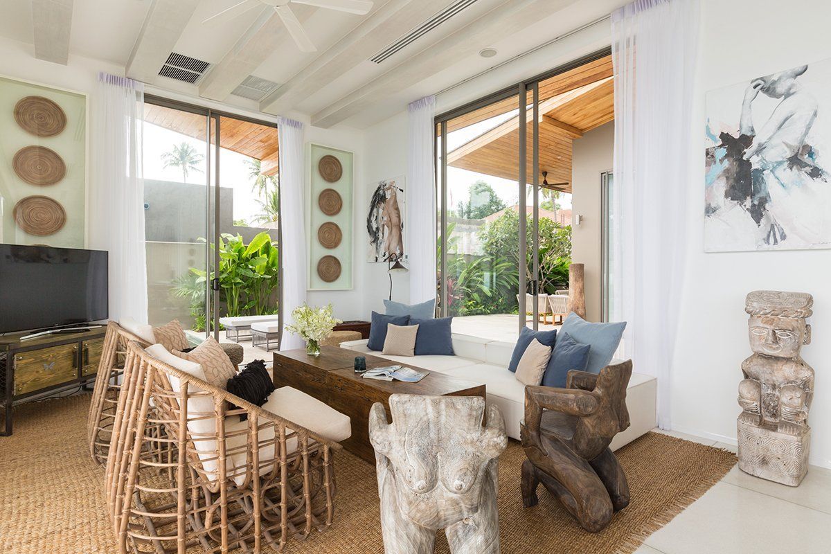 (SOLD) Villa Kirana by Pavana – Luxurious 6 Bedroom Beachfront Villa in Laem Sor for sale