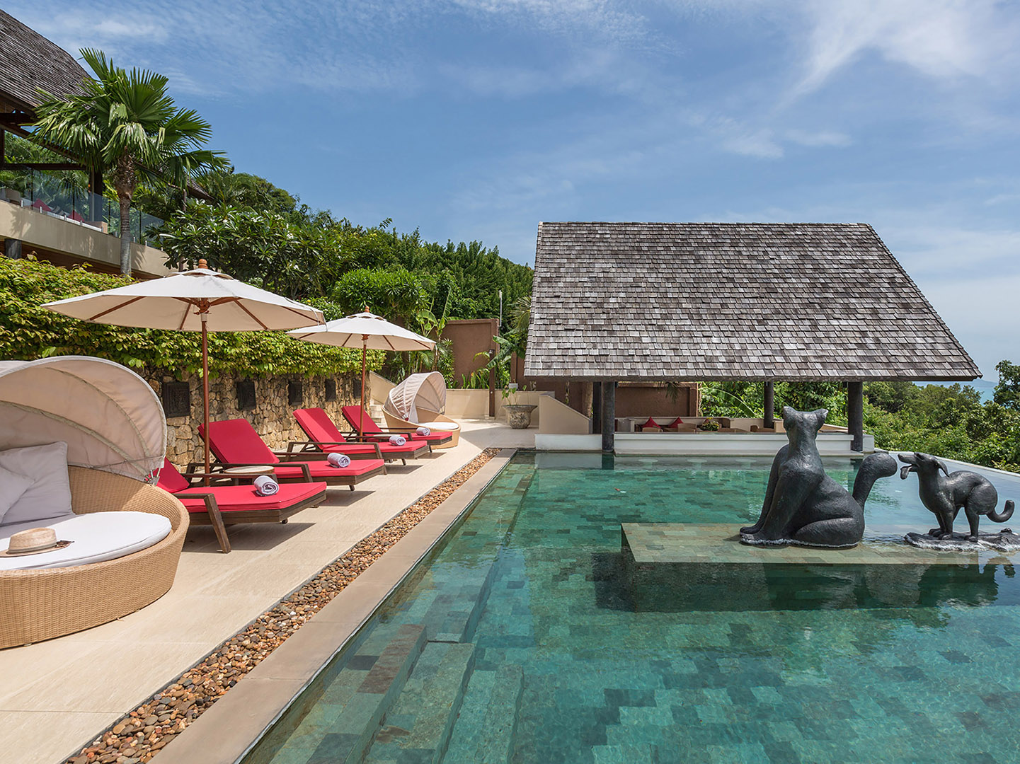 Panacea Retreat – 4 to 5 Bedroom Seaview Pool Villa in Bophut for sale