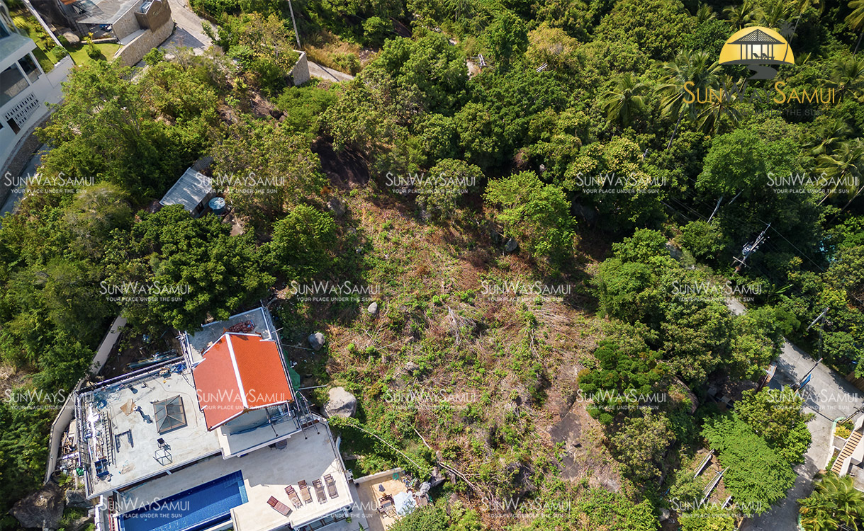 (SOLD) Exceptional 2160 sqm Seaview Land in Chaweng Noi for sale