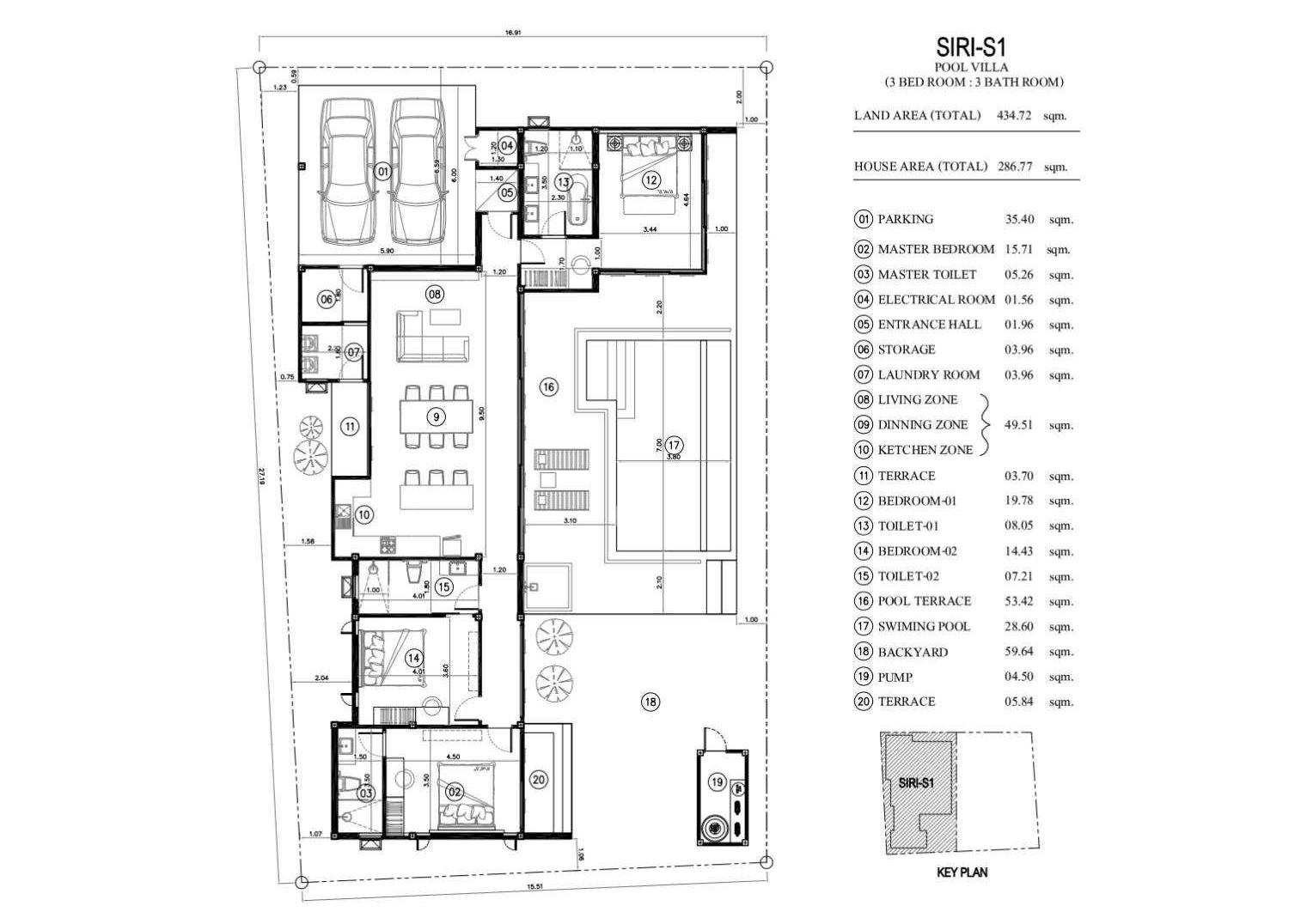 (SOLD) Siri by Baansuay – Prime location 3 Bedroom Garden Pool Villa in Fishermen’s Village for sale