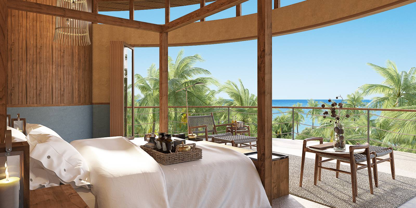 Kunkhao Tara Villas – Ecological 4 Bedroom Seaview Pool Villa in Bang Makham for sale