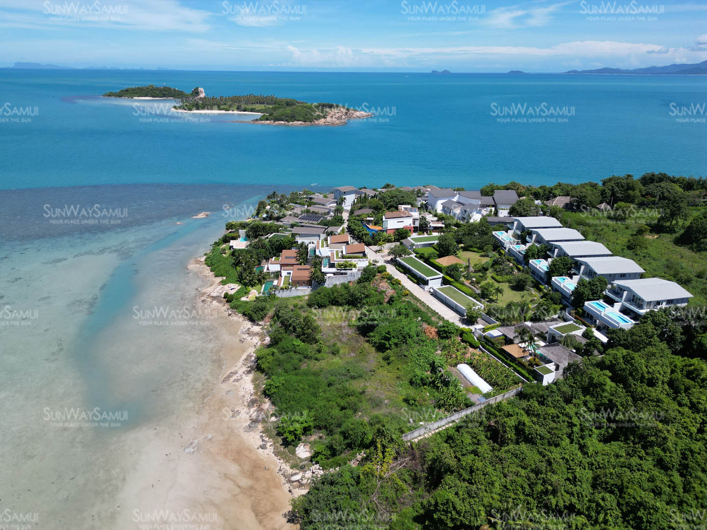 (PRICE REDUCED!) Villa Serenity – 4 Bedroom Seaview Duplex in Sunset Cove Plai Laem for sale: Villa Serenity – 4 Bedroom Seaview Duplex in Sunset Cove Plai Laem for sale