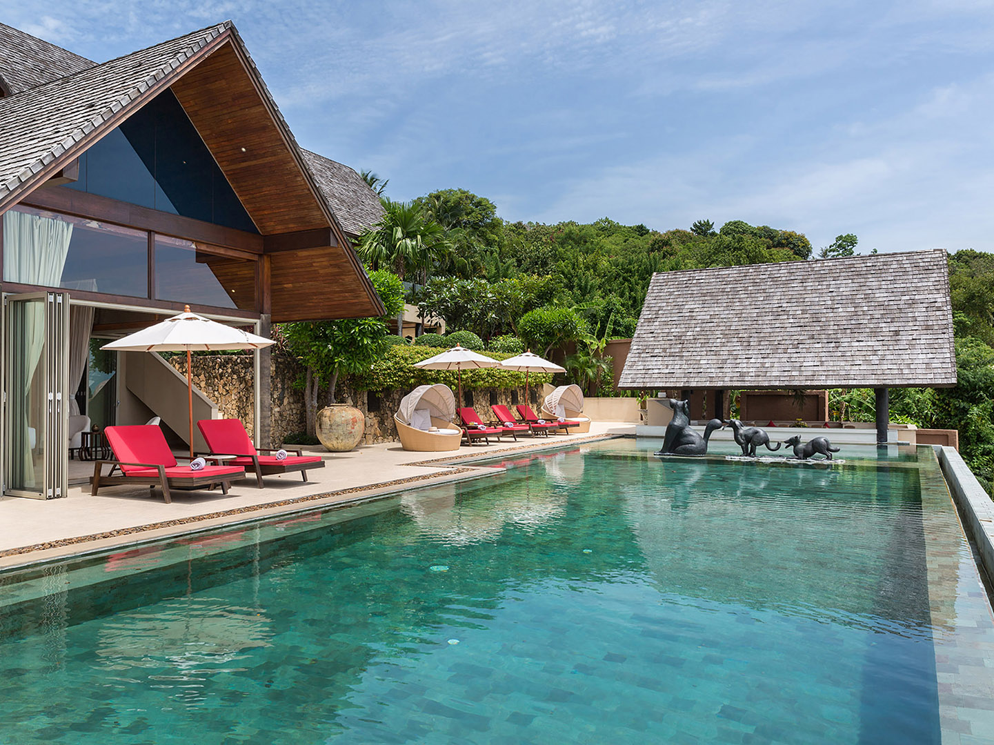 Panacea Retreat – 4 to 5 Bedroom Seaview Pool Villa in Bophut for sale