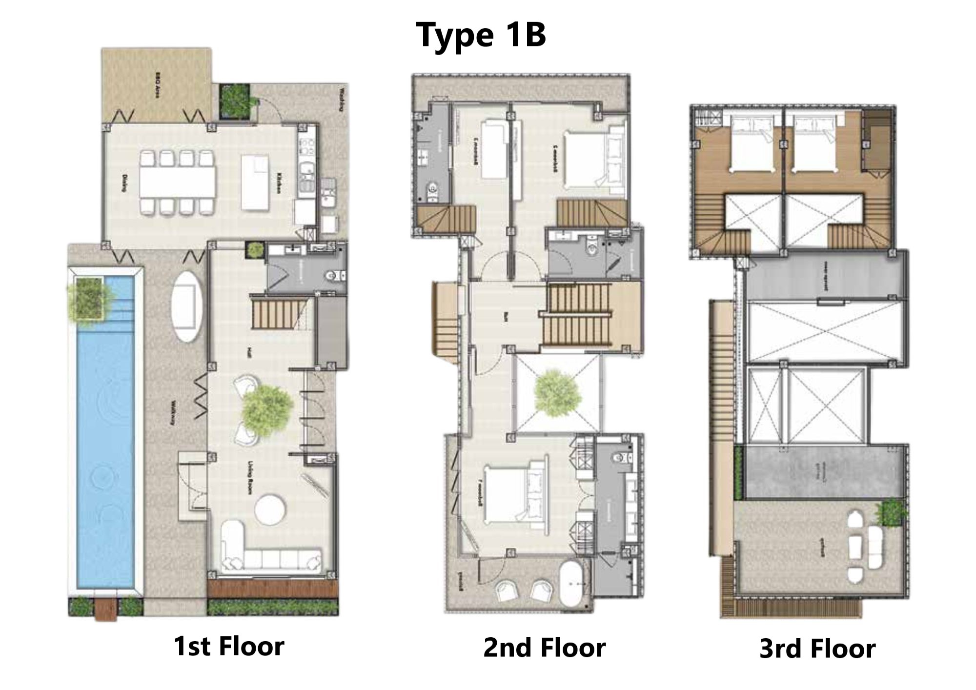 EcoHome Samui – Seaside 3 to 4 Bedroom Pool Villas in Laem Sor for sale: EcoHome Samui – Seaside 3 to 4 Bedroom Pool Villas in Laem Sor for sale