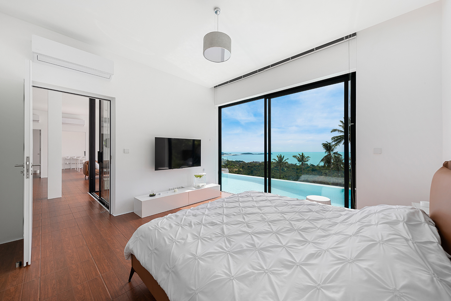 Minimalist 2 Bedroom Seaview Pool Villa with Expansion Potential in Chaweng Noi for sale: Minimalist 2 Bedroom Seaview Pool Villa with Expansion Potential in Chaweng Noi for sale