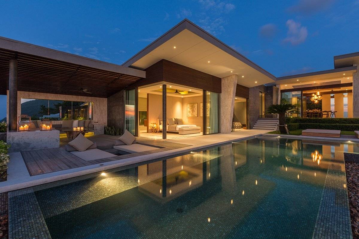 (SOLD) Villa Raku - World renowned designer four bedroom seaview villa for sale in Koh Samui