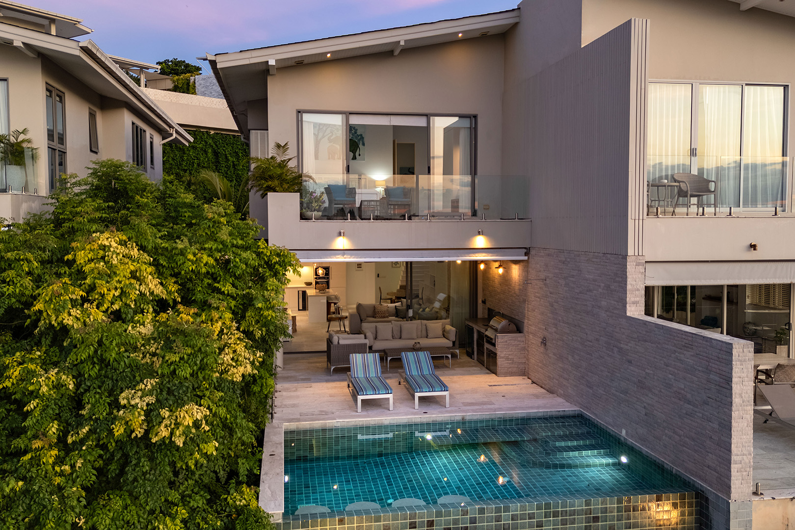 Nautical 4+1 Bedroom Seaview Semi-Detached Pool Villa in Plai Laem for sale