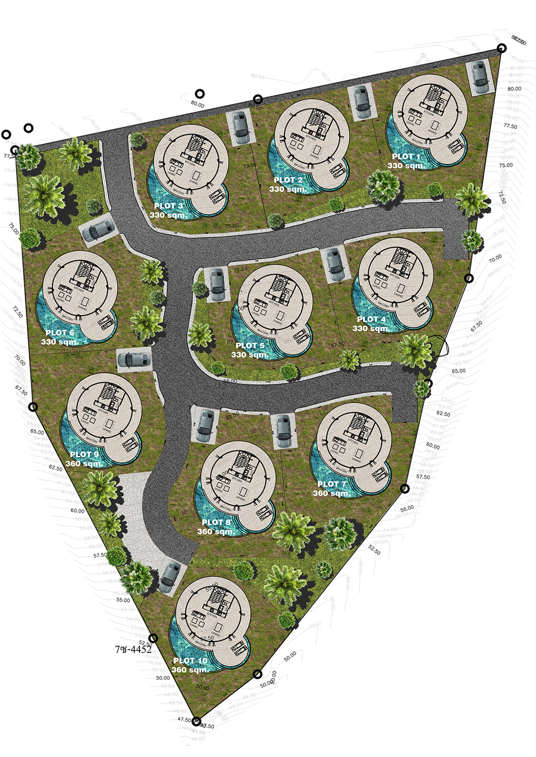 Kunkhao Vale – Ecological 2 Bedroom Seaview Villas in Bang Makham for sale: Kunkhao Vale – Ecological 2 Bedroom Seaview Villas in Bang Makham for sale