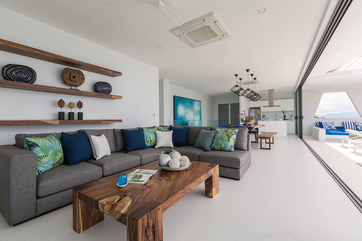 Villa Dahlia - Breathtaking 3+1 Bedroom Seaview Villa in Thongson Bay for sale