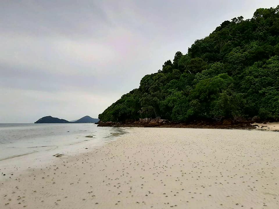 15 Rai beach front land with 300 meters beach front in Koh Tean