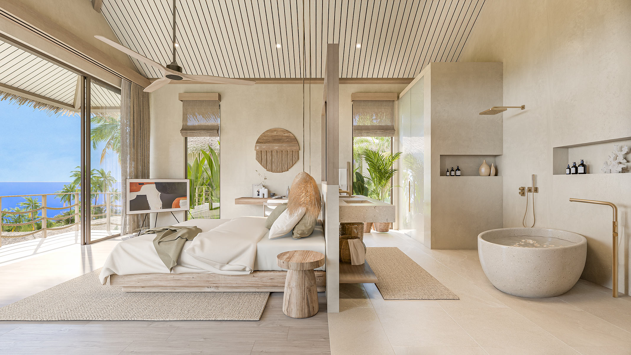 (SOLD) Pacific Sunset – Villa Komodo 5/8 Bedroom Seaview Pool Villa in Bang Makham for sale