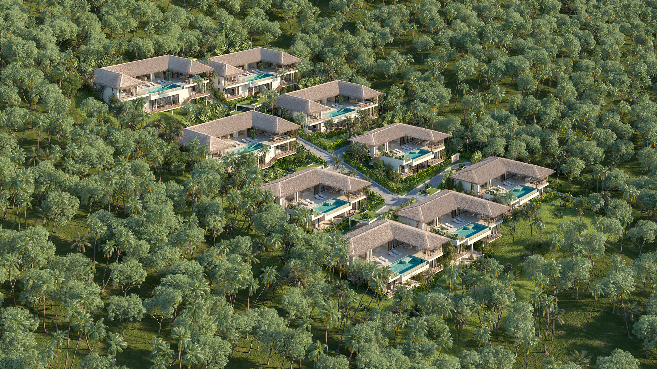 (SOLD) Pacific Sunset – Villa Komodo 5/8 Bedroom Seaview Pool Villa in Bang Makham for sale