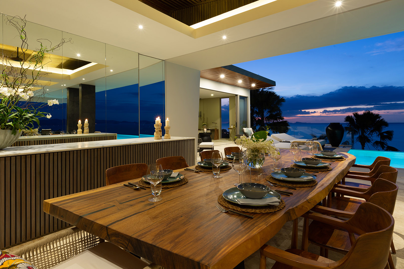 (SOLD) Villa Celadon – Captivating 5 Bedroom Seaview Pool Villa in Bangpor, Koh Samui