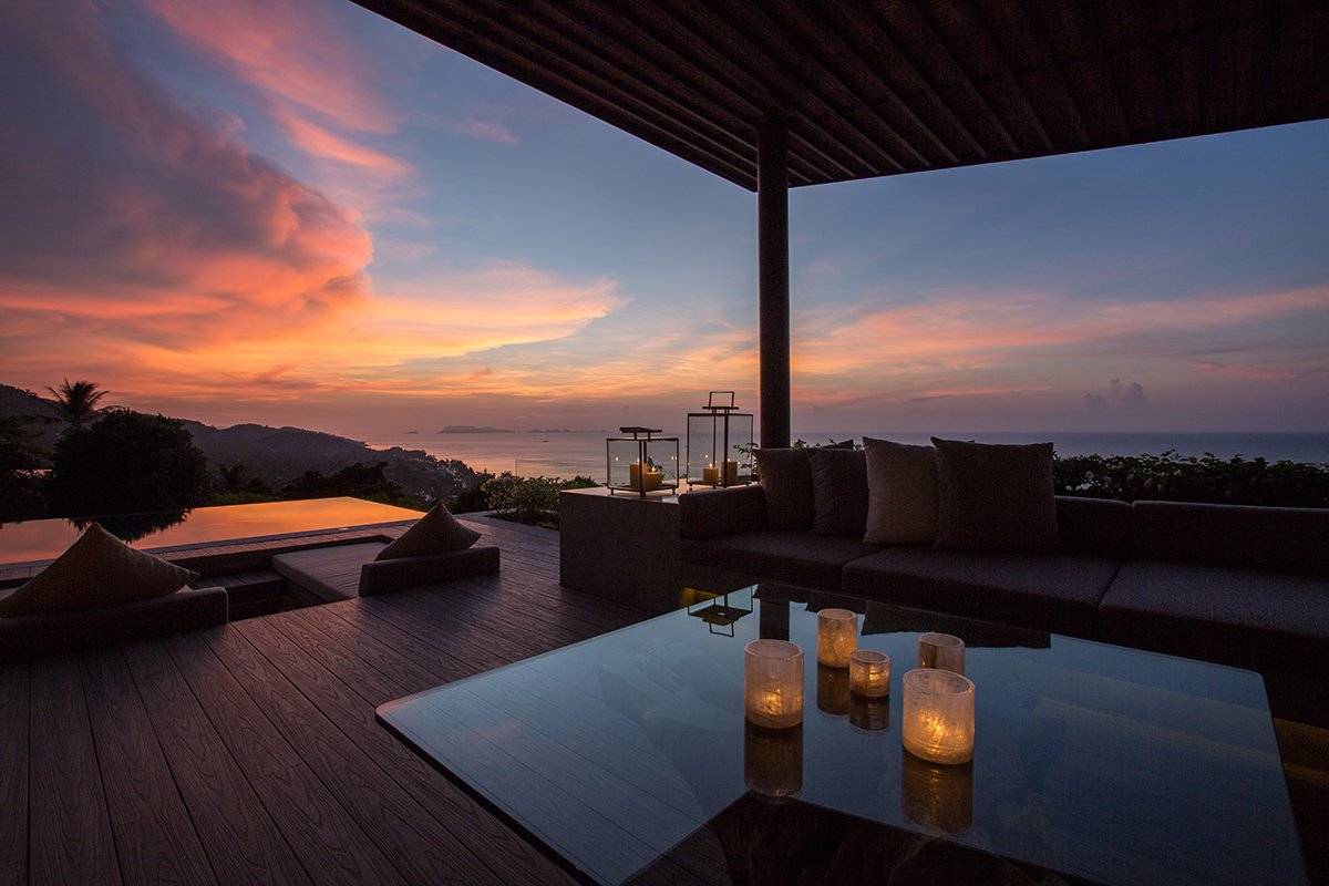 (SOLD) Villa Raku - World renowned designer four bedroom seaview villa for sale in Koh Samui