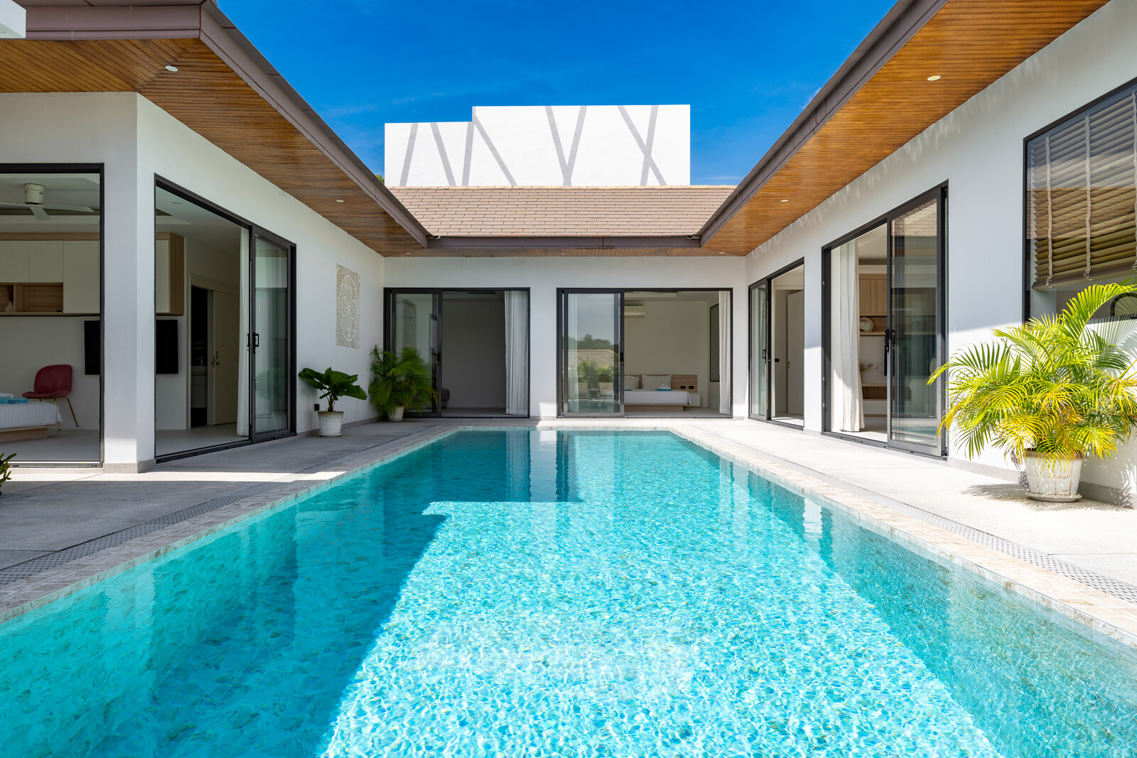 Hideaway Villa - Spacious 3 Bedroom Garden Pool Villa with Garden in Sunway Villas, Choeng Mon (A4) : 3 bedroom Villa A4 for sale in Sunway Villas, Choengmon Beach