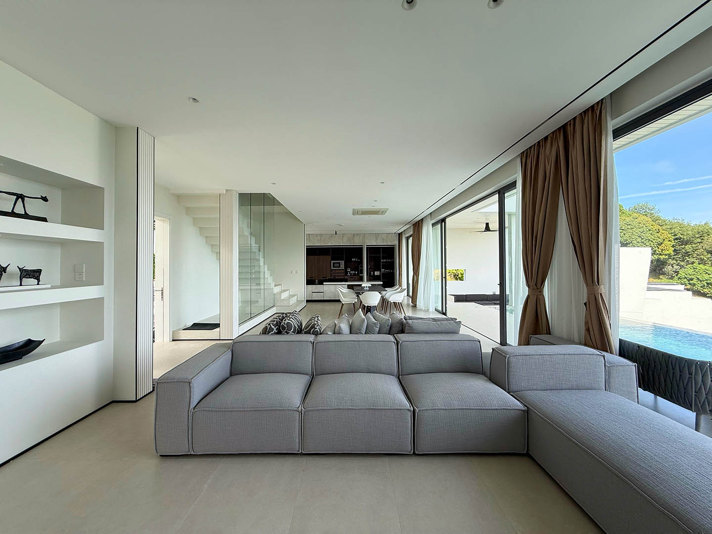 Villa AAA – Brand New 3+1 Bedroom Seaview Pool Villa in Bang Por for sale: Villa AAA – Brand New 3+1 Bedroom Seaview Pool Villa in Bang Por for sale