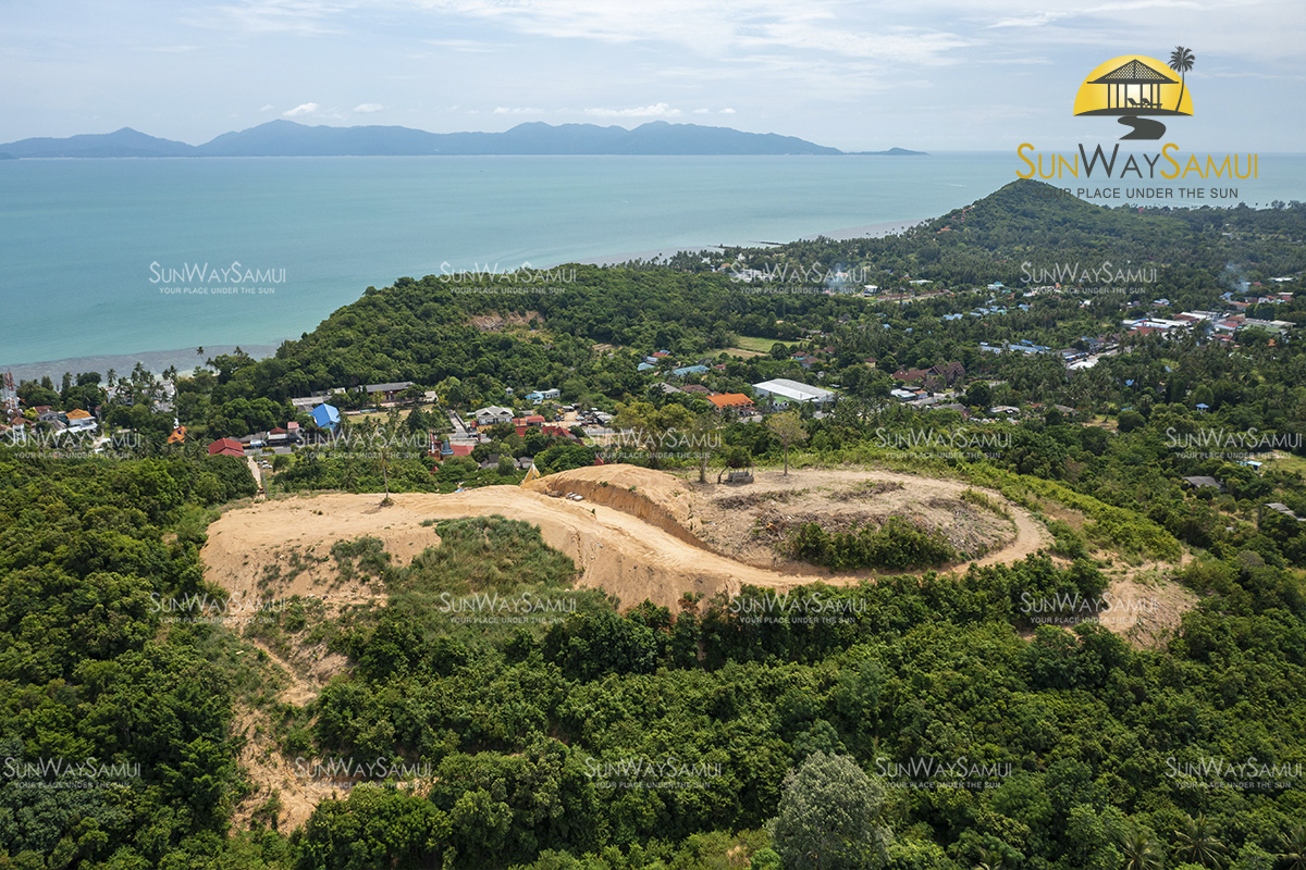 Exclusive 20 rai Hill Top Land in Ban Tai for Sale