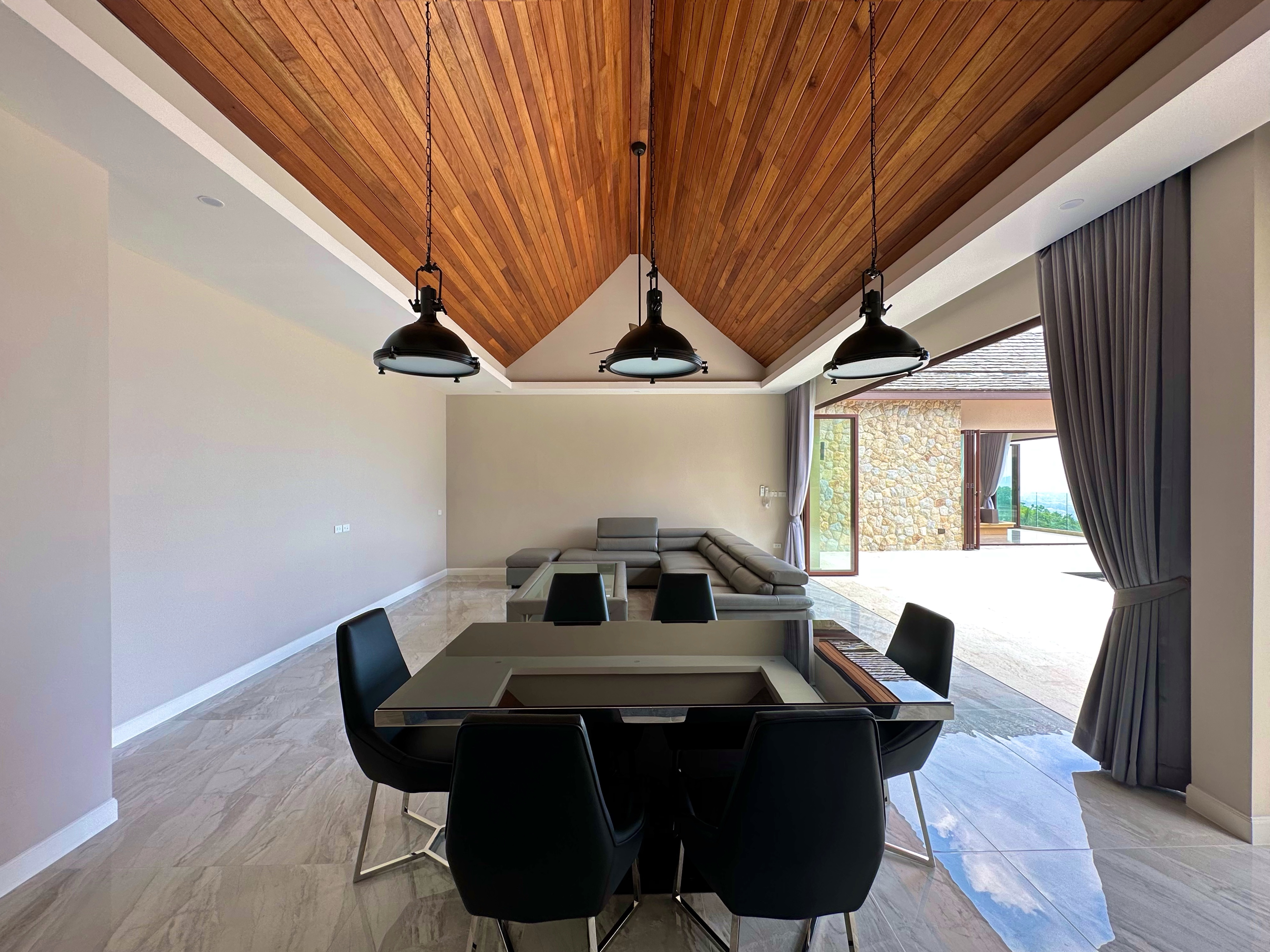 (SOLD) Villa Delapan - Traditional Tropical 3 Bedroom Seaview Pool Villa in Chaweng Noi For Sale