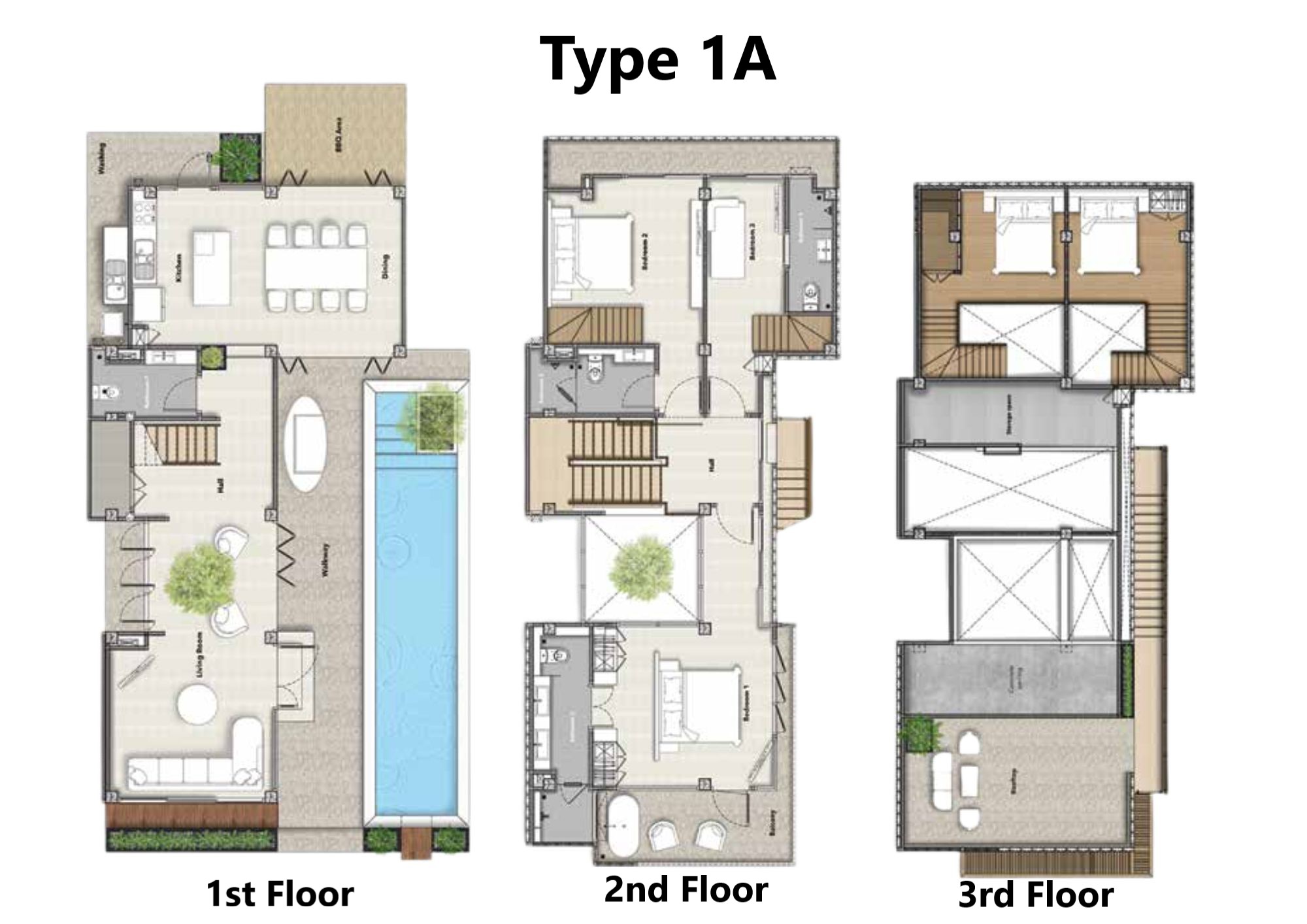 EcoHome Samui – Seaside 3 to 4 Bedroom Pool Villas in Laem Sor for sale: EcoHome Samui – Seaside 3 to 4 Bedroom Pool Villas in Laem Sor for sale