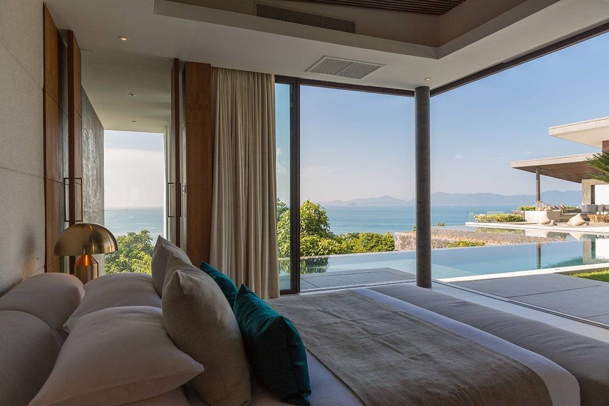 (SOLD) Villa Raku - World renowned designer four bedroom seaview villa for sale in Koh Samui