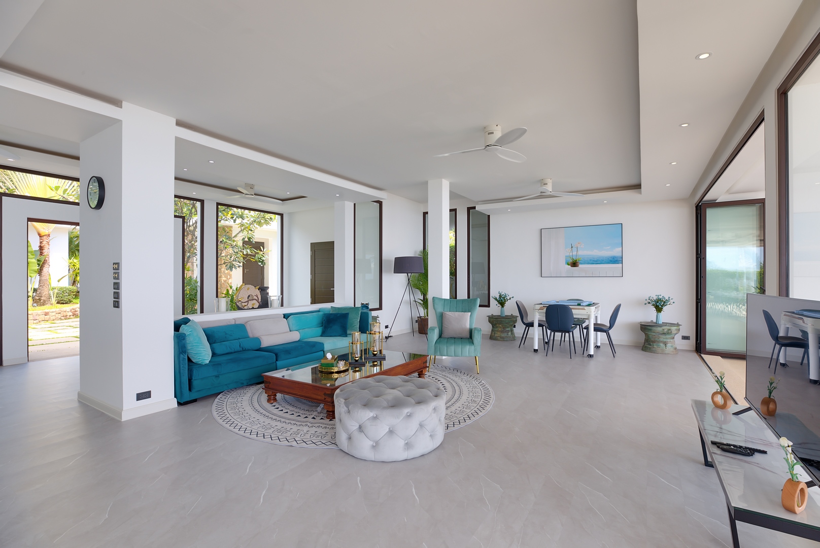 Villa Turquoise – Luxury 4 Bedroom Seaview Villa in North Chaweng for sale