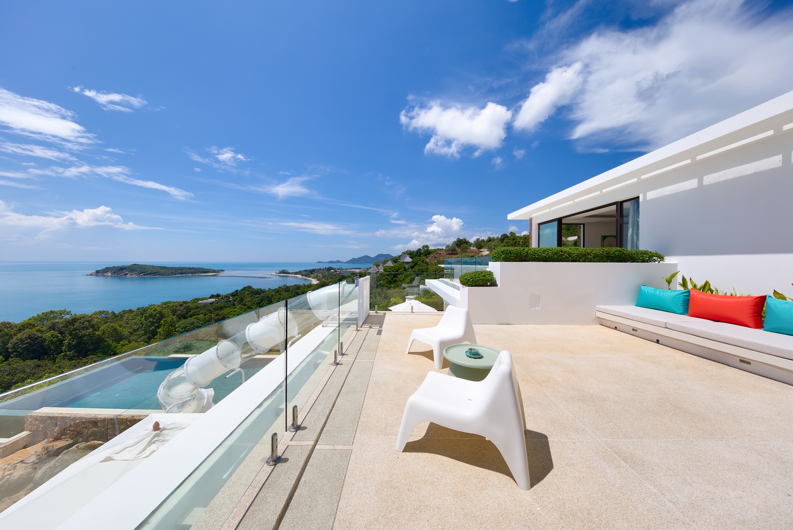 Villa Turquoise – Luxury 4 Bedroom Seaview Villa in North Chaweng for sale