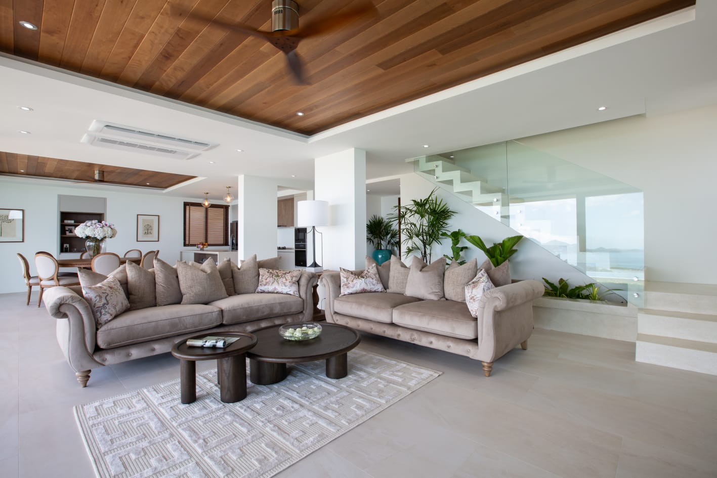 The Landmark - Spectacular 4 Bedroom Seaview Pool Villa in North Chaweng for sale