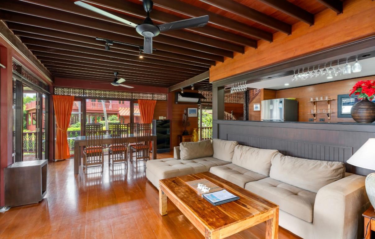 (PRICE REDUCED!) Villa Coconut Paradise – Authentic Teak 4 Bedroom Beachside Villa in Bang Por: Villa Coconut Paradise – Authentic Teak 4 Bedroom Beachside Villa in Bang Por