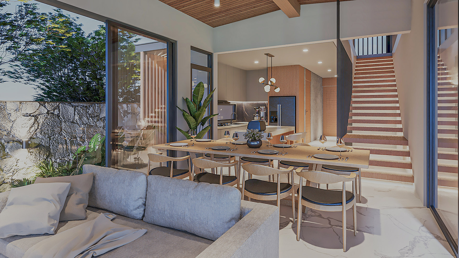 Sense 8 – Sensational 3 to 4 Bedroom Seaview Villa in Chaweng Noi for Sale