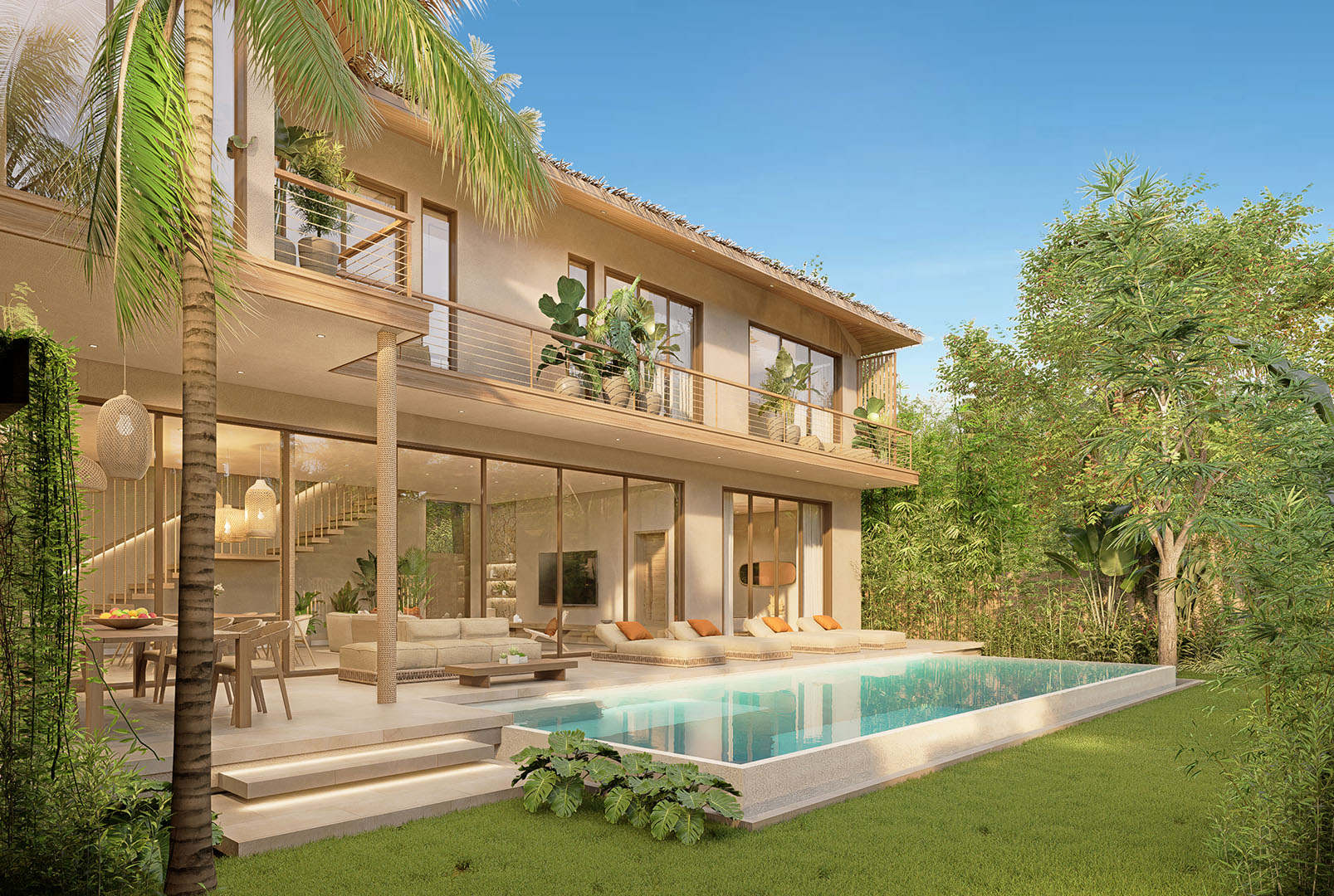 Pacific Noma – Beachside 4 to 5 Bedroom Garden Pool Villa in Maenam: Pacific Noma – Beachside 4 to 5 Bedroom Garden Pool Villa in Maenam