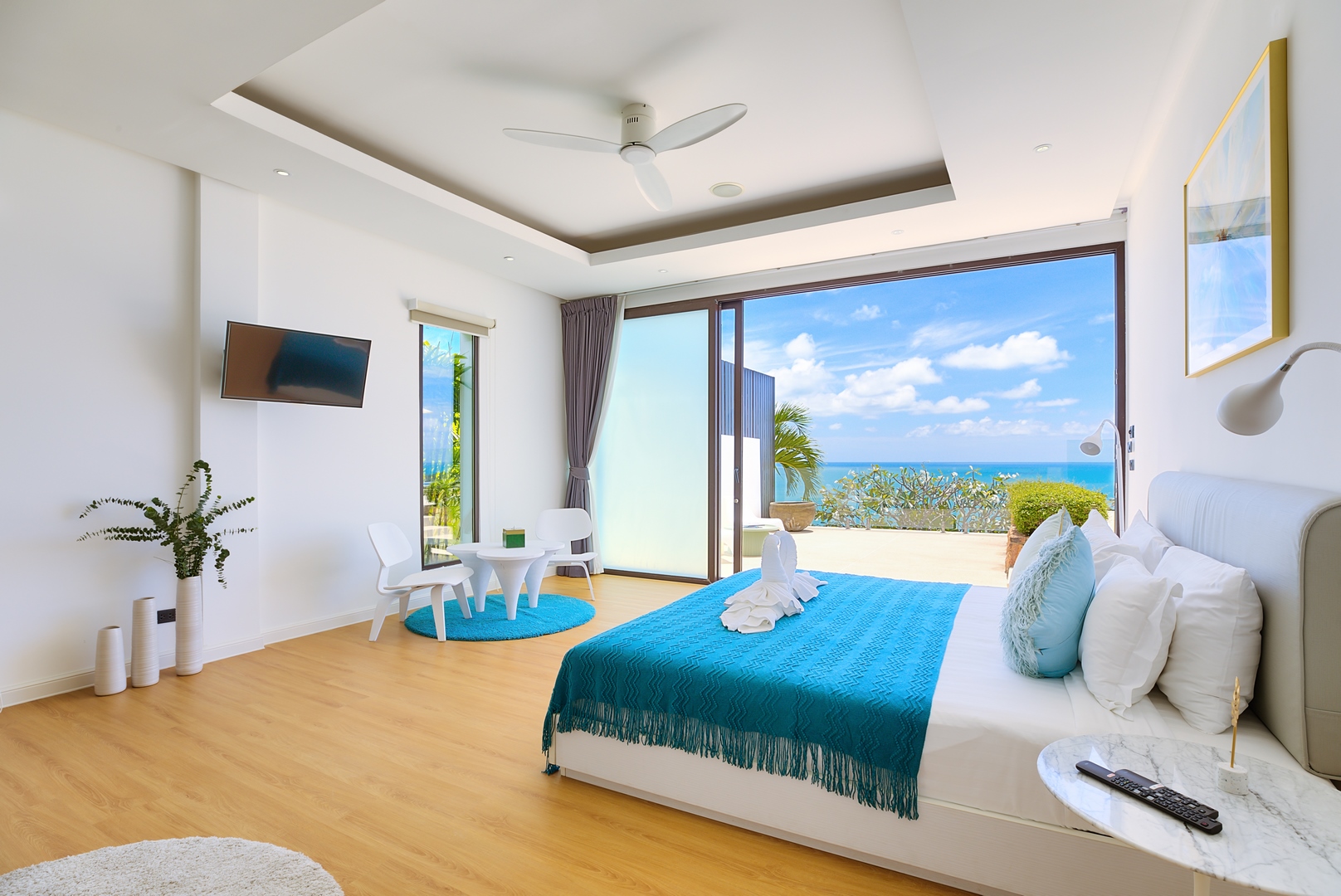 Villa Turquoise – Luxury 4 Bedroom Seaview Villa in North Chaweng for sale