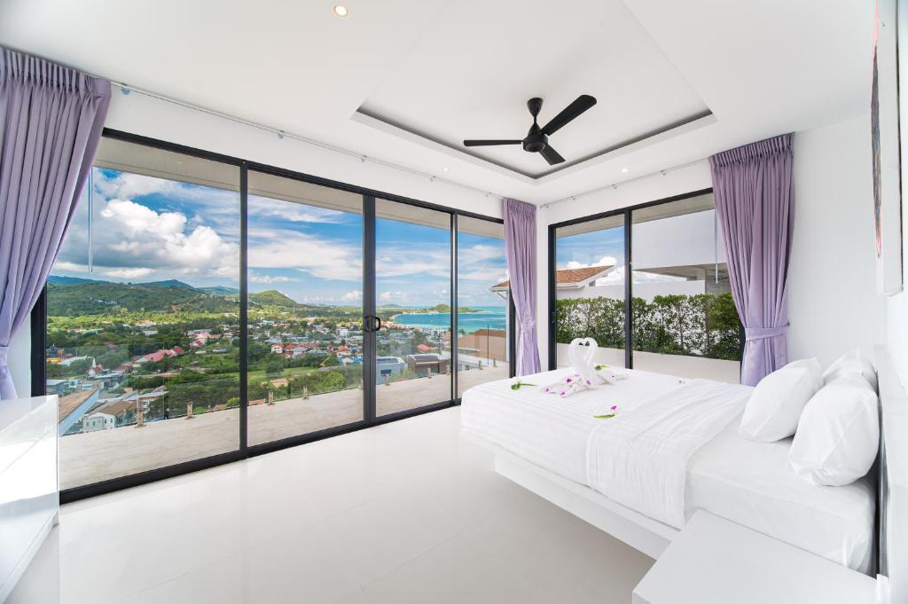 (SOLD) Villa Maria – 4 Bedroom Seaview Pool Villa in Fisherman’s Village Bophut for sale: Villa Maria – 4 Bedroom Seaview Pool Villa in Fisherman’s Village Bophut for sale