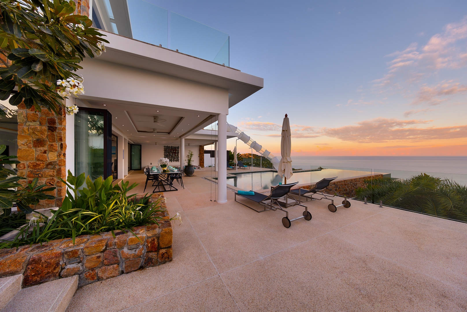 Villa Turquoise – Luxury 4 Bedroom Seaview Villa in North Chaweng for sale