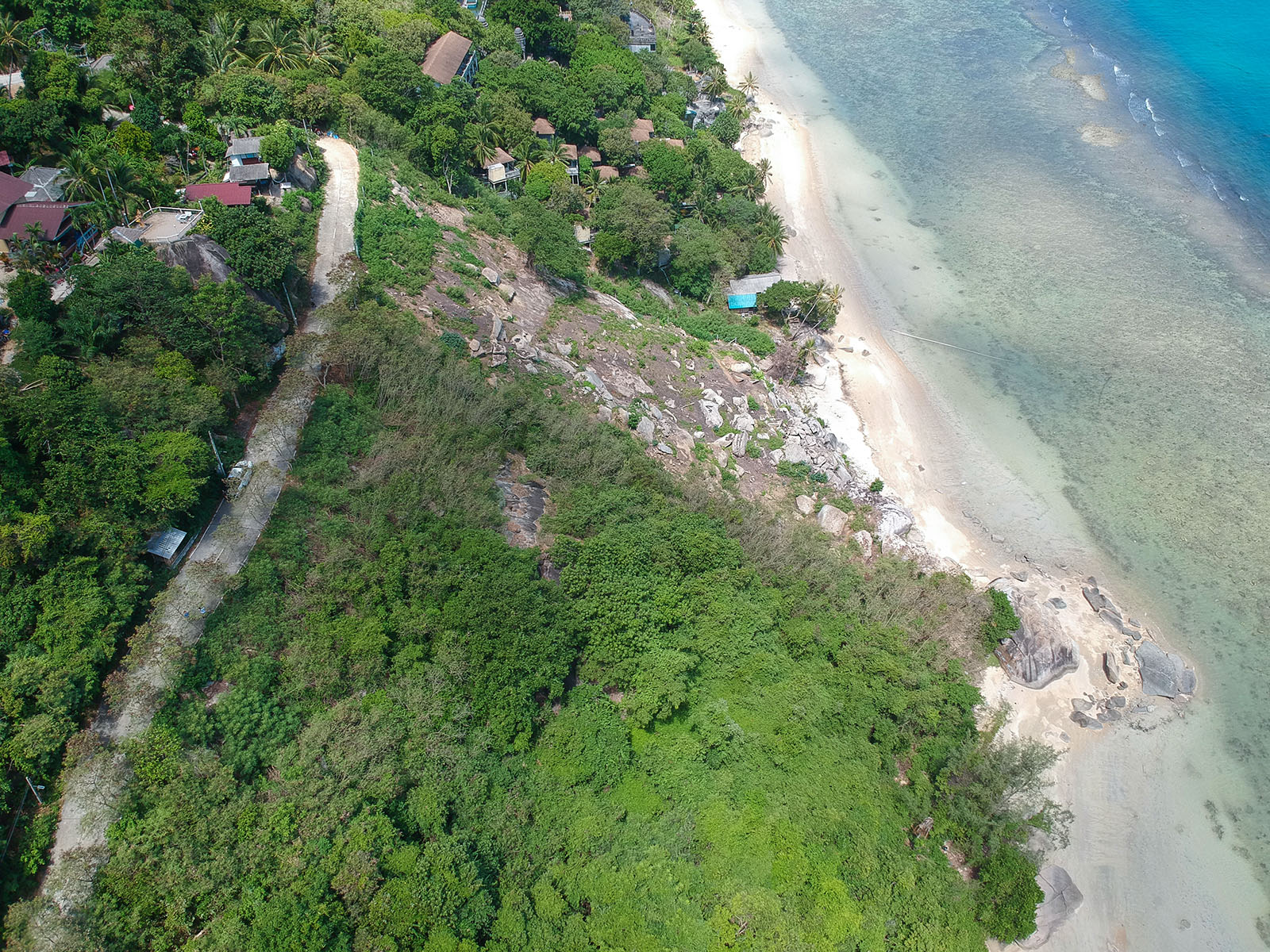 (RESERVED) 1900sqm Beachfront land in Ban Tai, Koh Phangan for Sale