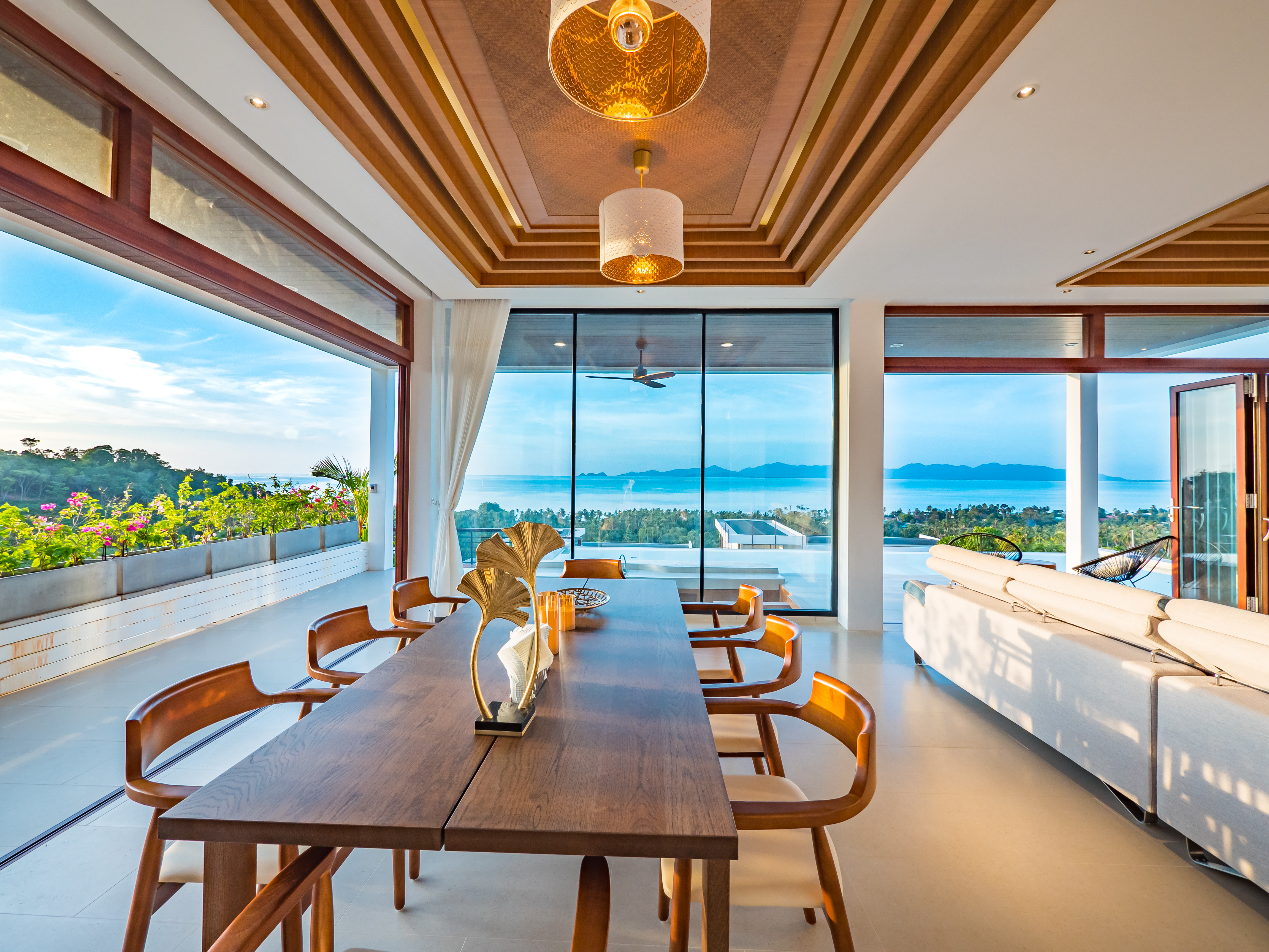 (PRICE REDUCED!) Darika Residence B5 - Dazzling 4 Bedroom Seaview Pool Villa in Bang Por for sale