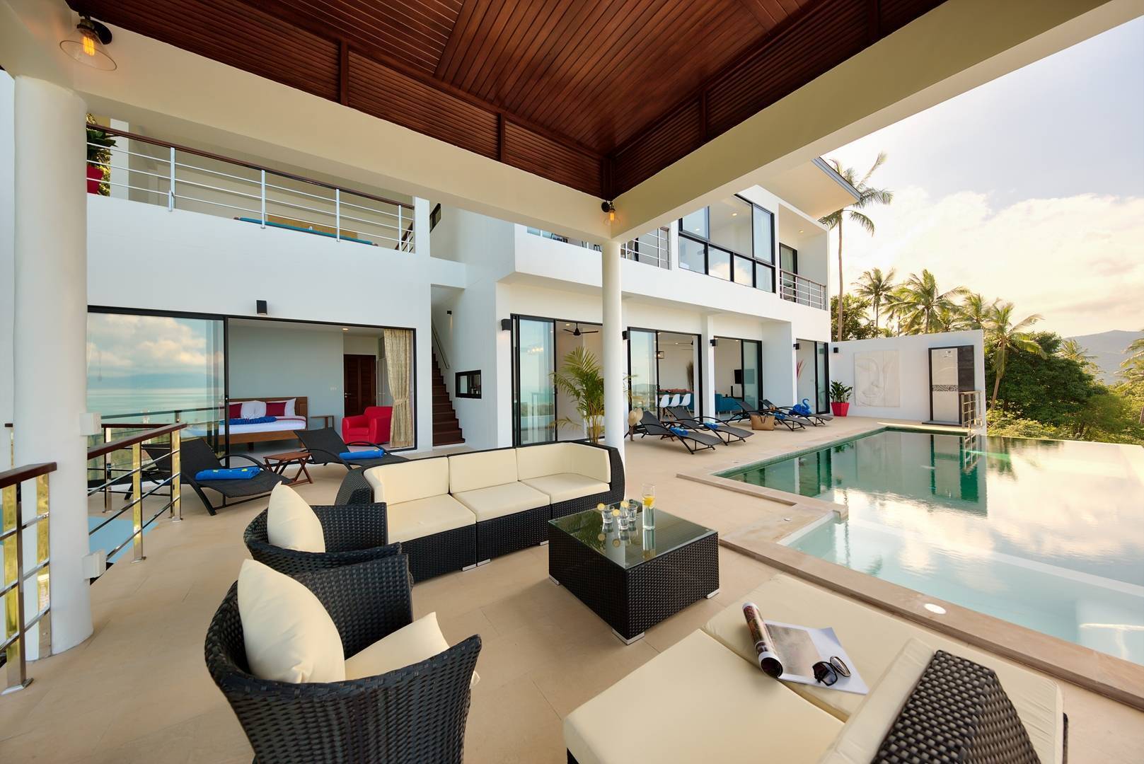 Alluring 4 Bedroom Seaview Pool Villa in Maenam for sale