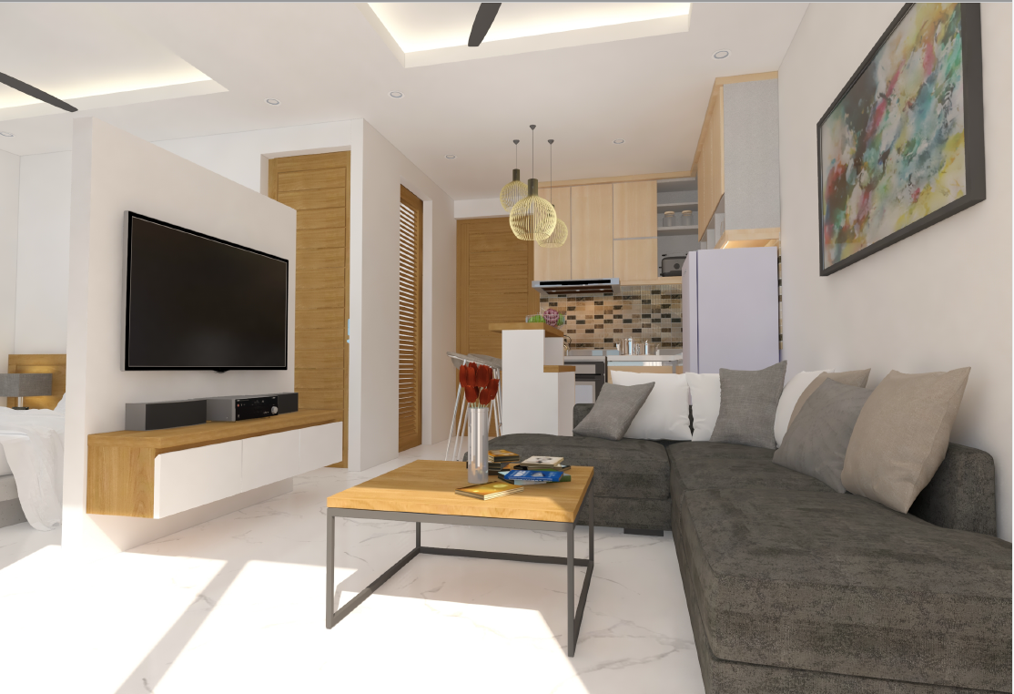 (SOLD) 1-2 Bedroom Sea View Apartments with plunge pool for sale, Lamai