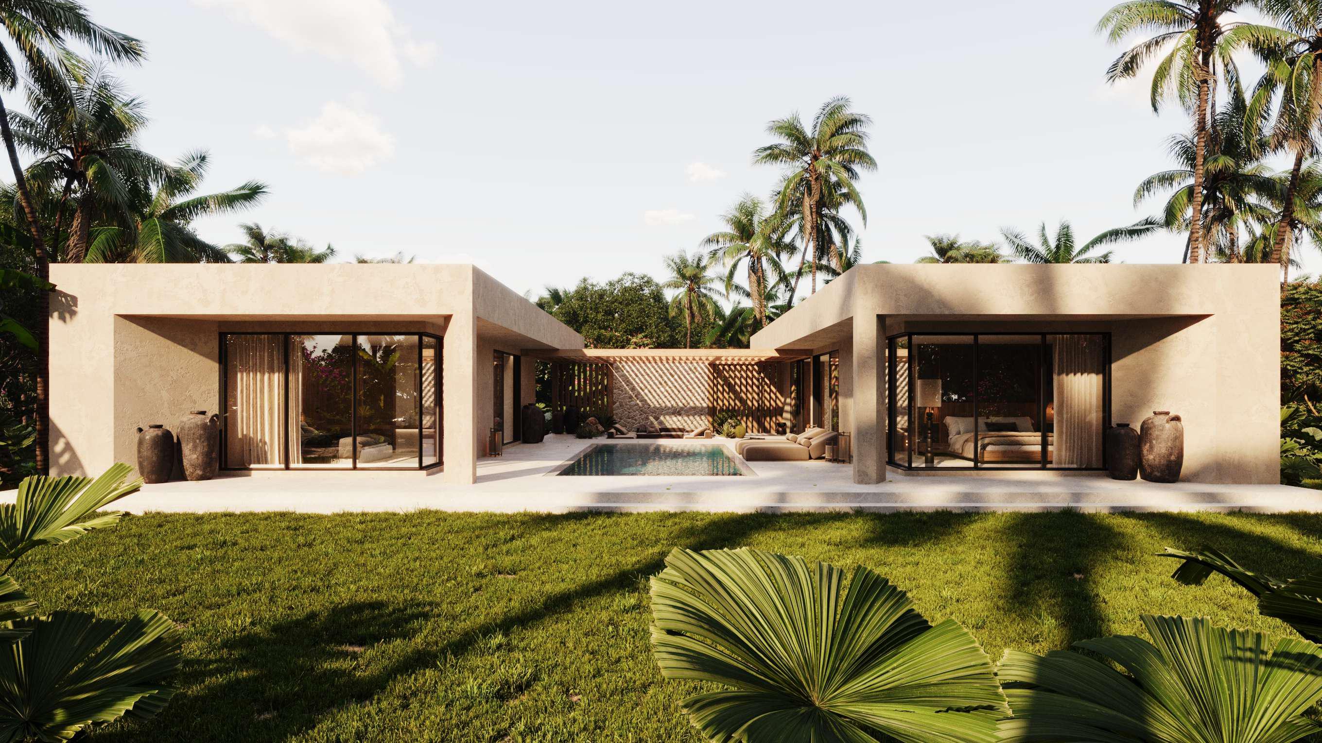 Nadi Villa – Leasehold Mediterranean 3 Bedroom Garden Pool Villa in Chaweng: Nadi Villa – Leasehold Mediterranean 3 Bedroom Garden Pool Villa in Chaweng